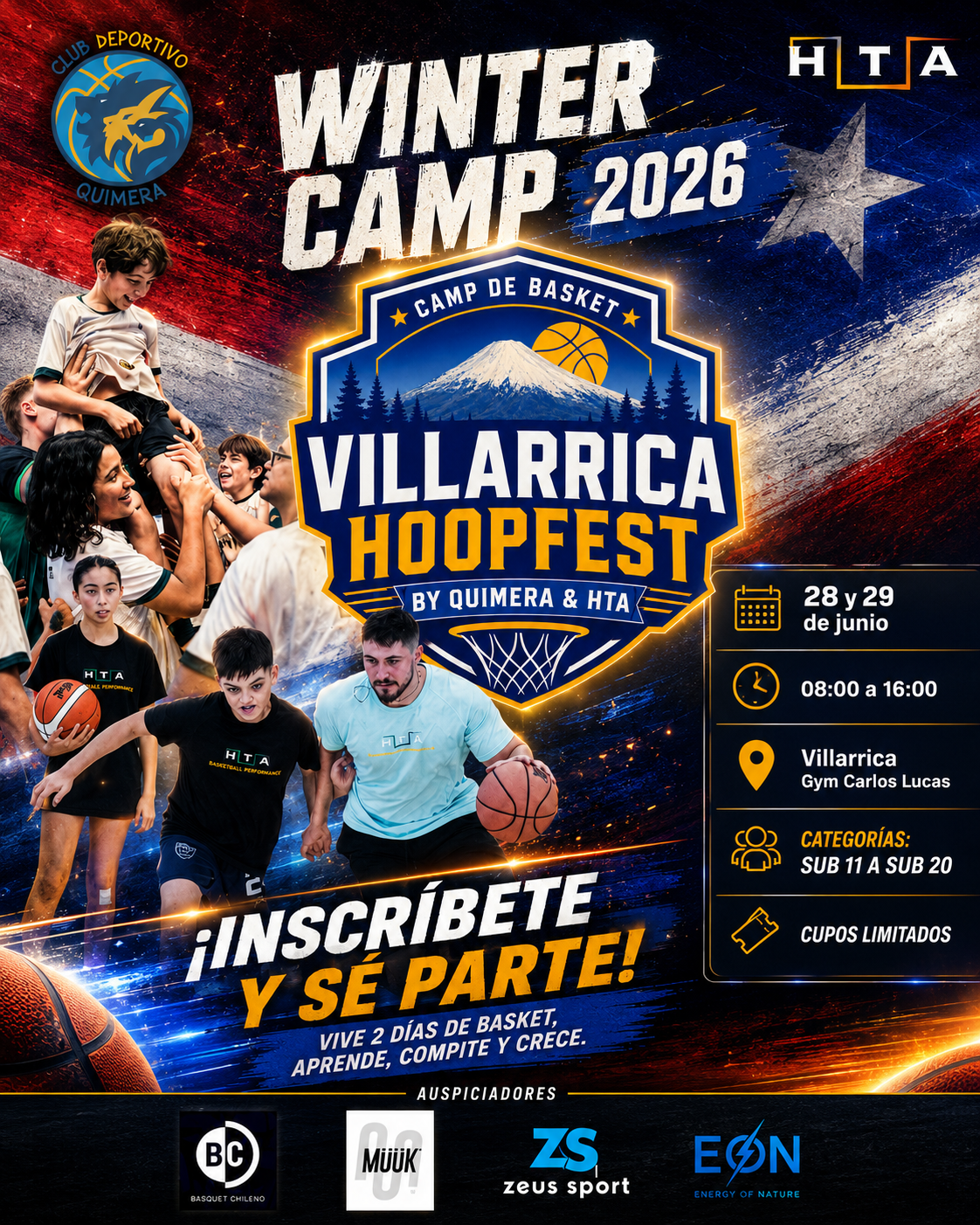 Hoop Fest /Camp HTA/ Quimera,  Villarrica 28 y 29 de Junio