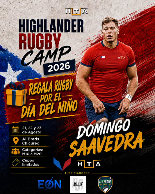 Highlander Rugby Camp By HTA, 21, 22 y 23 de Agosto